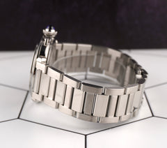 Cartier Pasha 41mm  Silver Dial Automatic Stainless Steel Mens Watch 4266