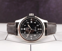 IWC Pilot's Mark XV 38mm Stainless Steel Black Dial Automatic Watch IW3253