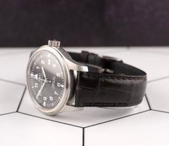 IWC Pilot's Mark XV 38mm Stainless Steel Black Dial Automatic Watch IW3253
