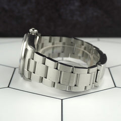 Rolex Datejust 36mm Silver Dial Smooth Bezel Steel Oyster Watch 16200 Papers
