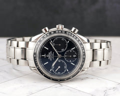 OMEGA 40mm Speedmaster Black Dial Co-Axial Chronograph Steel Men's Watch 326.30