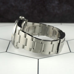 Rolex Oyster Perpetual 36mm Silver Dial Steel Mens Watch 116000