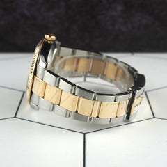 Rolex Datejust 41mm 18K Yellow Gold & Steel Silver Dial Oyster Watch 126333