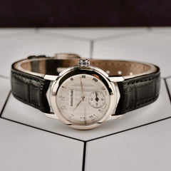 Audemars Piguet Jules Audemars 18K WG Watch 27mm Silver Dial 77208BC