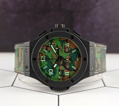 Hublot 44mm Big Bang Commando Jungle Camouflage Rubber Strap Watch 301.C1.8610NR