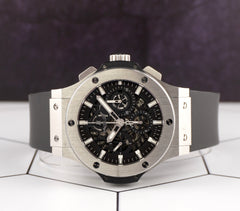 Hublot 44mm Big Bang 'Aero Bang' Chronograph Rubber Strap Watch 311.SX.1170.RX