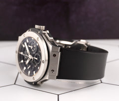 Hublot 44mm Big Bang 'Aero Bang' Chronograph Rubber Strap Watch 311.SX.1170.RX