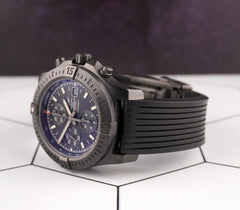 Breitling 44mm Colt Chronograph Black PvD Black Dial Automatic Mens Watch M13388