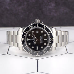 Rolex Sea-Dweller Date 40mm Black Dial Stainless Steel Oyster Watch 116600