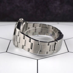 Rolex Oyster Perpetual Air King 34mm Silver Dial Steel Watch 14010 Papers
