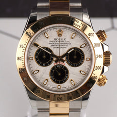 ランタン Rolex Daytona Cosmograph 40mm 18k/Steel Men's Oyster