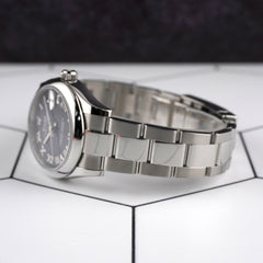 Rolex Datejust 31mm Blue Dial Oyster Band Steel Ladies Watch 278240 With Card