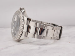 Rolex Yacht-Master 40mm Stainless Steel & Platinum Oyster Rotating Watch 116622