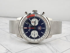 Breitling Top Time B01 41mm Stainless Steel Blue Dial Watch AB01763A1C1A1