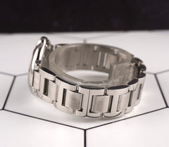 Cartier Ballon Bleu 28mm Silver Dial Steel Ladies Watch 3009