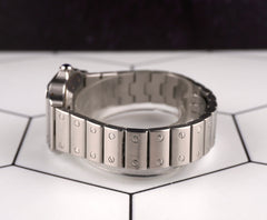 Cartier Santos Galbee 24mm Automatic Steel Silver Dial Ladies Watch 2423