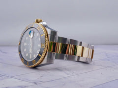 Rolex Submariner 40mm 18k Yellow Gold/Steel Black Dial Men's Watch 116613LN