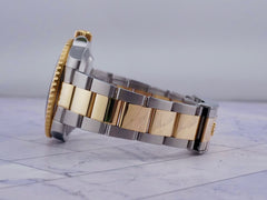 Rolex Submariner 40mm 18k Yellow Gold/Steel Black Dial Men's Watch 116613LN
