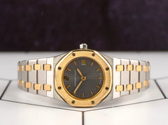 Audemars Piguet 25mm RoyalOak 18k Yellow Gold Steel Automatic Watch 66270SA