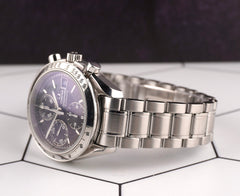 Omega 39mm Speedmaster Chronograph Date Black Dial Automatic Watch 3513.50 Paper