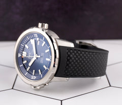 IWC 42mm Aquatimer Expedition Automatic Steel Blue Dial Men's Watch IW329005