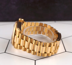 Rolex President Day-Date 36mm 18K Yellow Gold Champagne Dial Men's Watch 18038