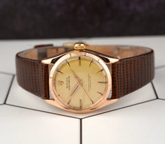 Rolex Vintage 31mm Oyster Perpetual 18K Yellow Gold Watch Ref 6549
