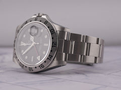 Rolex 40mm Explorer II Black Dial Automatic Stainless Steel Men's Watch 16570
