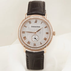 Audemars Piguet Jules Audemars 36mm Diamond Bezel 18K RG 15103OR.ZZ.A001CR.01