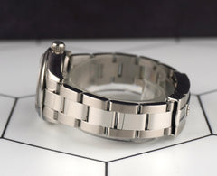 Rolex 28mm Datejust StainlessSteel Smooth Oyster Silver Dial Ladies Watch 279160