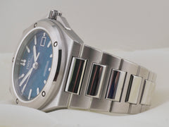 IWC Ingenieur Automatic 40mm Steel Band Aqua Dial Fixed Bezel IW328903