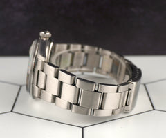 Rolex Vintage 36mm Datejust Mens Stainless Steel Watch Oyster Silver 1600