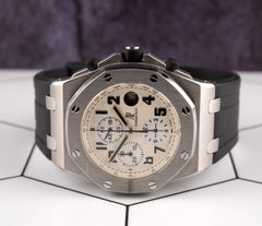 AUDEMARS PIGUET Royal Oak Offshore Safari 42mm Silver Dial Steel Watch 26170ST