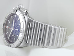 Breitling Chronomat B01 42mm Steel Band Rotating Green Dial AB0134101L1A1