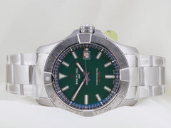 Breitling Avenger Automatic 42mm Steel Rotating Green Dial A17328101L1A1