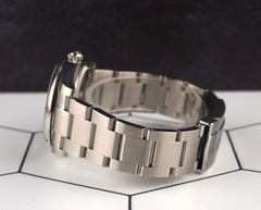 Rolex 34mm Oyster Perpetual Air King Silver Dial Steel Men's Watch 114200