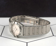 Omega 22mm Constellation Silver Dial Stainless Steel Quartz Watch 1562.30.00