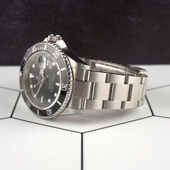 Rolex 40mm Submariner Date Steel Black Dial Men's Watch 16610