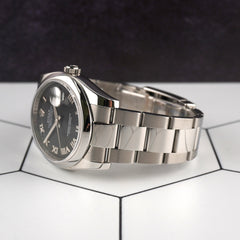 Rolex 36mm Datejust Sunburst Dial Steel Men's Watch 116200