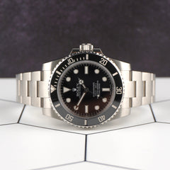 Rolex 40mm Submariner Ceramic Stainless Steel Oyster Black Dial Men Watch 114060