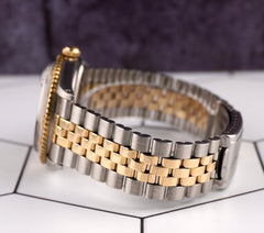 Rolex 36mm Datejust Turnograph Steel Yellow Gold Vintage Watch 1625