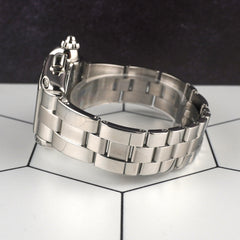 Cartier 43mm Roadster XL Chronograph Silver Dial Steel Men's Watch 2618