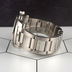 Cartier Calibre 42mm Black Dial Automatic Stainless Steel Men's Watch 3389