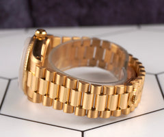 Rolex President 31mm Datejust Midsize Yellow Gold Vintage Ladies Watch 6827