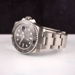 Rolex Submariner Date 40mm Ceramic Stainless Steel Black Dial Watch 116610LN