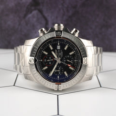 Breitling 48mm Aeromarine Super Avenger Steel Mens Watch A13375