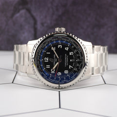 Breitling 43mm Aviator 8 B35 Unitime Steel Men's Watch AB3521