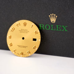 Rolex Datejust 36mm 18k Yellow Gold Dial Arabic Numeral Ref 16233 16013