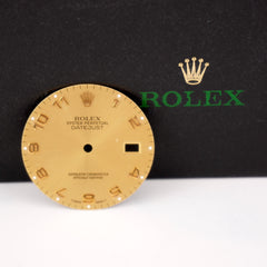 Rolex Datejust 36mm 18k Yellow Gold Dial Arabic Numeral Ref 16233 16013