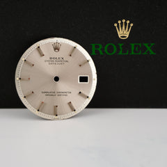 Rolex Men's 36mm Datejust Silver Stick Dial Steel Jubilee Oyster Ref: 1601 1603